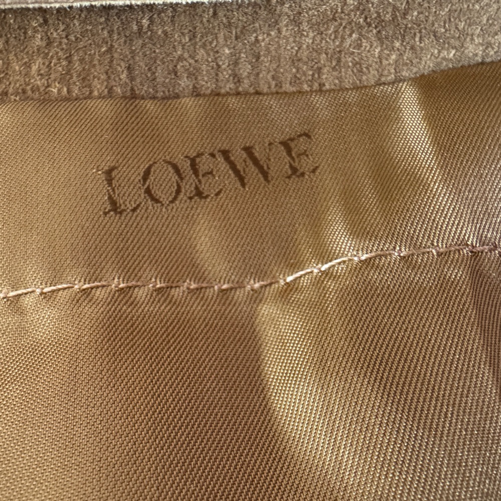 Vintage Loewe Suede Skirt 38 - Picture 10 of 10